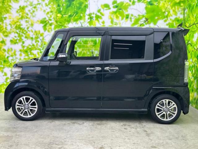 Ｎ－ＢＯＸカスタム Ｇ・Ｌパッケージ　新品タイヤ／純正　８インチ　ＳＤナビ／両側電動スライドドア／ヘッドランプ　ＨＩＤ／Ｂｌｕｅｔｏｏｔｈ接続／ＥＴＣ／ＥＢＤ付ＡＢＳ／横滑り防止装置／アイドリングストップ／バックモニター／フルセグＴＶ（2枚目）