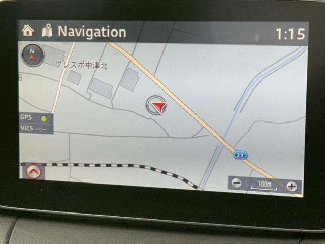 デミオ ＸＤツーリングＬパッケージ　新品タイヤ／保証書／純正　ＳＤナビ／衝突安全装置／ヘッドランプ　ＬＥＤ／Ｂｌｕｅｔｏｏｔｈ接続／ＥＢＤ付ＡＢＳ／横滑り防止装置／アイドリングストップ／クルーズコントロール／フルセグＴＶ／ＤＶＤ（10枚目）