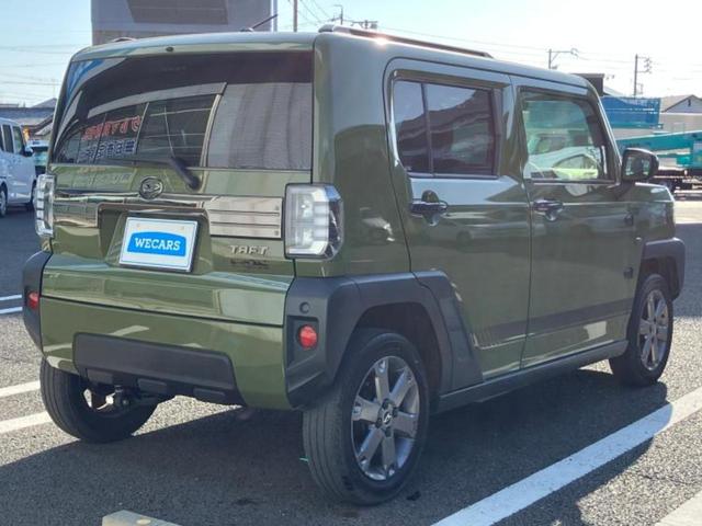 タフト Ｇターボ　新品タイヤ／ガラスルーフ／保証書／純正　９インチ　ＳＤナビ／スマートアシスト（トヨタ・ダイハツ）／シートヒーター　前席／車線逸脱防止支援システム／ヘッドランプ　ＬＥＤ／ＵＳＢジャック　ターボ　ＥＴＣ（3枚目）