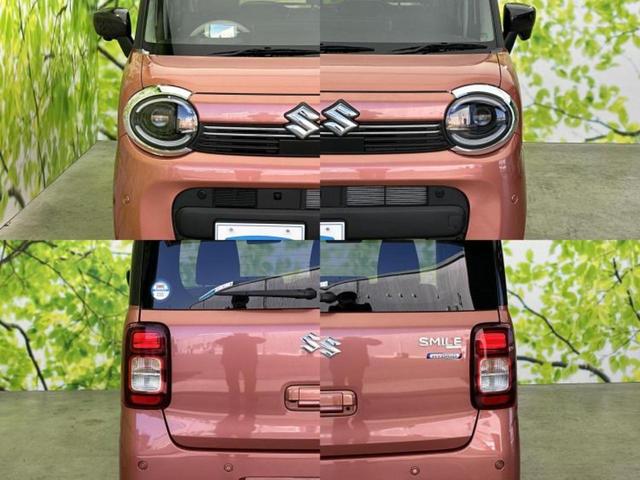 ワゴンＲスマイル ハイブリッドＳ　保証書／純正　９インチ　メモリーナビ／デュアルカメラブレーキサポート（スズキ）／電動スライドドア／シートヒーター　運転席／全方位モニター／車線逸脱防止支援システム／ヘッドランプ　ＬＥＤ　全周囲カメラ（51枚目）