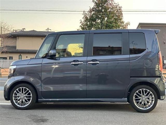 Ｎ－ＢＯＸカスタム ターボ　保証書／純正　９インチ　ＳＤナビ／ホンダセンシング／両側電動スライドドア／シートヒーター／マルチビューカメラシステム／車線逸脱防止支援システム／シート　ハーフレザー／ドライブレコーダー　純正　ドラレコ（2枚目）