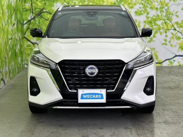 キックス Ｘツートーンインテリアエディション　新品タイヤ／保証書／純正　９インチ　ＳＤナビ／インテリジェントルームミラー／エマージェンシーブレーキ／シートヒーター　前席／アラウンドビューモニター／車線逸脱防止支援システム／シート　合皮　ＤＶＤ再生（42枚目）