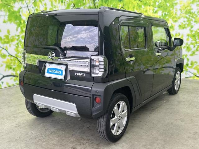 タフト Ｇクロムベンチャー　新品タイヤ／ガラスルーフ／純正　ＳＤナビ／スマートアシスト（トヨタ・ダイハツ）／シートヒーター　前席／パノラマモニター／車線逸脱防止支援システム／ドライブレコーダー　純正／ヘッドランプ　ＬＥＤ　ＥＴＣ（3枚目）