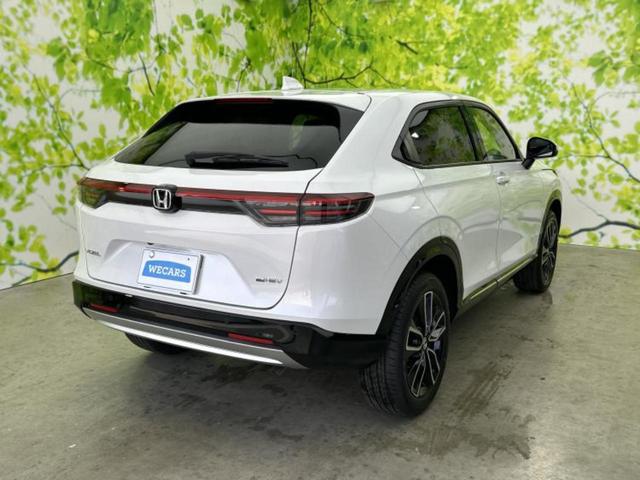 ヴェゼル ｅＨＥＶ　Ｚ　純正　９インチ　ナビ／ホンダセンシング／シートヒーター　前席／車線逸脱防止支援システム／シート　ハーフレザー／電動バックドア／登録済未使用車／ヘッドランプ　ＬＥＤ／Ｂｌｕｅｔｏｏｔｈ接続　バックカメラ（3枚目）