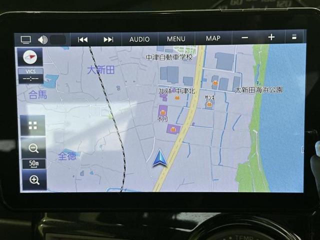 タント カスタムRS 新品タイヤ/社外 9インチ SDナビ/電動スライドドア/ヘッドランプ HID/Bluetooth接続/EBD付ABS/アイドリングストップ/バックモニター/フルセグTV/エアバッグ 運転席(10枚目)