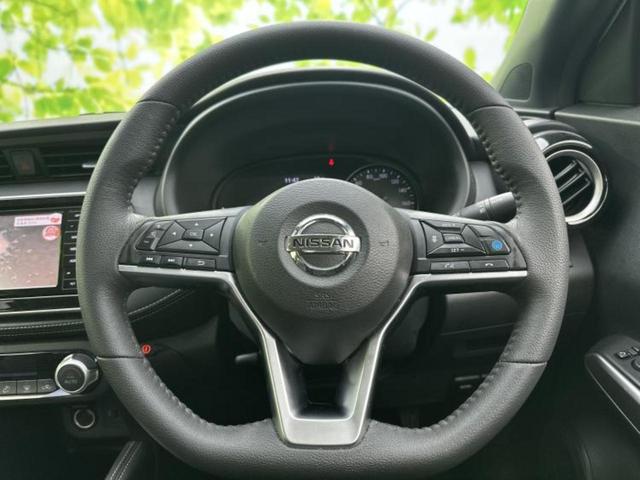 キックス Ｘ　新品タイヤ／保証書／社外　ＳＤナビ／インテリジェントルームミラー／衝突安全装置／アラウンドビューモニター／車線逸脱防止支援システム／シート　ハーフレザー／ドライブレコーダー　前後　衝突被害軽減システム（15枚目）