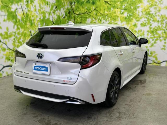 カローラツーリング ハイブリッドダブルバイビー　新品タイヤ／保証書／ディスプレイオーディオ＋ナビ１０インチ／トヨタセーフティセンス／シートヒーター　前席／車線逸脱防止支援システム／シート　ハーフレザー／ヘッドランプ　ＬＥＤ　衝突被害軽減システム（3枚目）