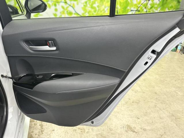 カローラツーリング ハイブリッドダブルバイビー　新品タイヤ／保証書／ディスプレイオーディオ＋ナビ１０インチ／トヨタセーフティセンス／シートヒーター　前席／車線逸脱防止支援システム／シート　ハーフレザー／ヘッドランプ　ＬＥＤ　衝突被害軽減システム（22枚目）