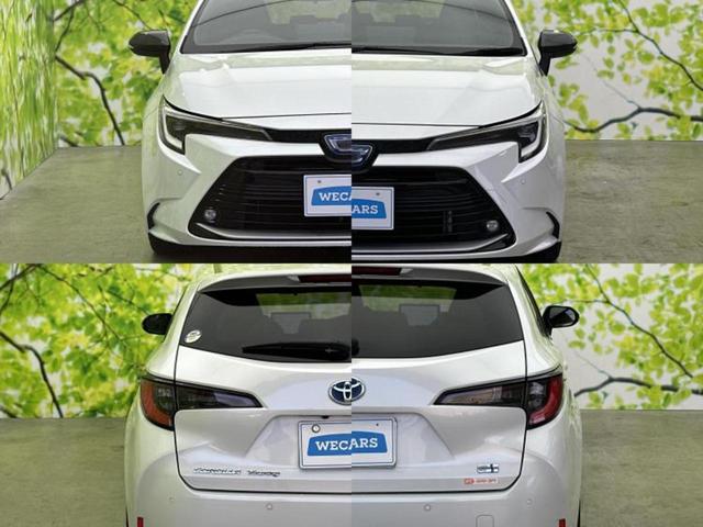 カローラツーリング ハイブリッドダブルバイビー　新品タイヤ／保証書／ディスプレイオーディオ＋ナビ１０インチ／トヨタセーフティセンス／シートヒーター　前席／車線逸脱防止支援システム／シート　ハーフレザー／ヘッドランプ　ＬＥＤ　衝突被害軽減システム（50枚目）