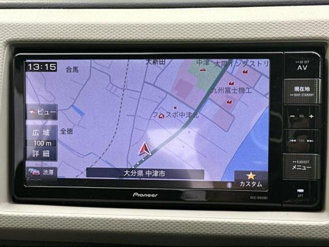 アルト X 新品タイヤ/保証書/社外 SDナビ/セーフティサポート(スズキ)/シートヒーター 運転席/車線逸脱防止支援システム/ヘッドランプ LED/Bluetooth接続/ETC/横滑り防止装置 DVD再生(10枚目)