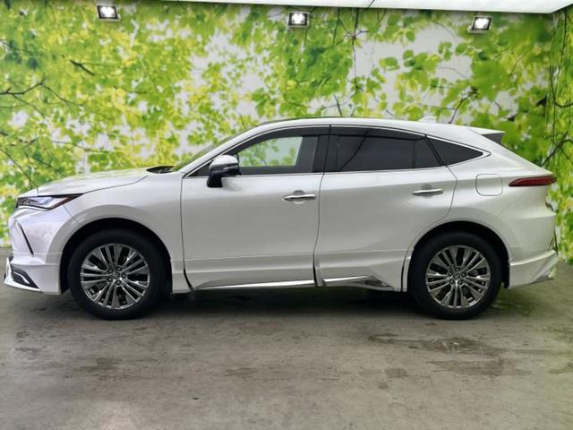 ハリアーハイブリッド ４ＷＤ　Ｚレザーパッケージ　新品タイヤ／調光パノラマルーフ／モデリスタエアロ／ＪＢＬ／保証書／ディスプレイオーディオ＋ナビ１２．３インチ／デジタルインナーミラー／衝突安全装置／シートエアコン／車線逸脱防止支援システム　革シート（2枚目）