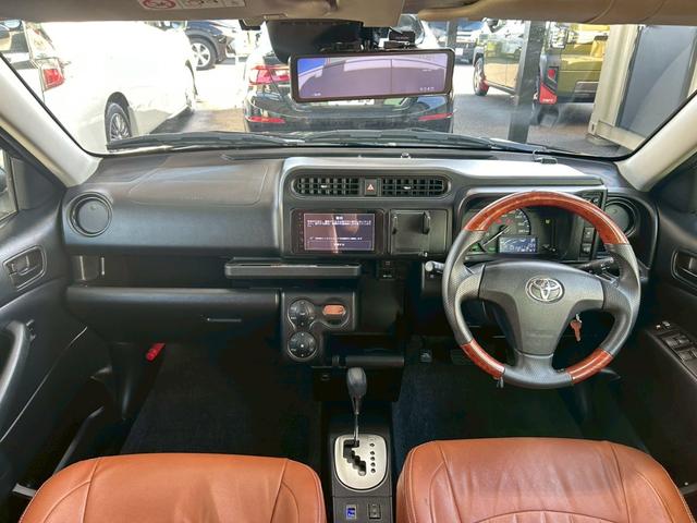 プロボックス ハイブリッドＦ　衝突軽減ブレーキ　車線逸脱警報　オートハイビーム　ディス王令オーディオ　スマホ連動　バックカメラ　ミラー型前後ドラレコ　シートカバー　運転席シートヒーター　ルーフキャリア　タイミングチェーン駆動（2枚目）