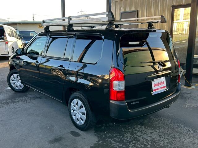 プロボックス ハイブリッドＦ　衝突軽減ブレーキ　車線逸脱警報　オートハイビーム　ディス王令オーディオ　スマホ連動　バックカメラ　ミラー型前後ドラレコ　シートカバー　運転席シートヒーター　ルーフキャリア　タイミングチェーン駆動（4枚目）