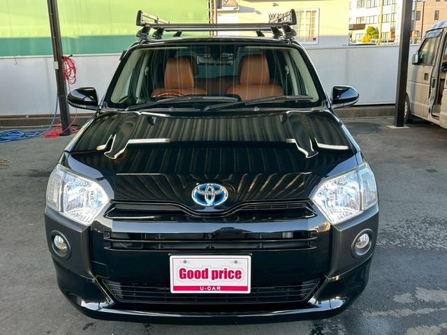 プロボックス ハイブリッドＦ　衝突軽減ブレーキ　車線逸脱警報　オートハイビーム　ディス王令オーディオ　スマホ連動　バックカメラ　ミラー型前後ドラレコ　シートカバー　運転席シートヒーター　ルーフキャリア　タイミングチェーン駆動（8枚目）