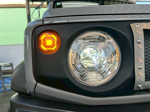 ジムニーシエラ ＪＣ　５速ＭＴ　ミリタリールック　ＪＡＯＳリフトアップキット　Ｍ／Ｔタイヤ　ルーフキャリア　サイドオーニング　ＬＥＤ作業灯　社外サイドステップ　ディスプレイオーディオ　ＥＴＣ　前後ドラレコ　ワンオーナー車（18枚目）