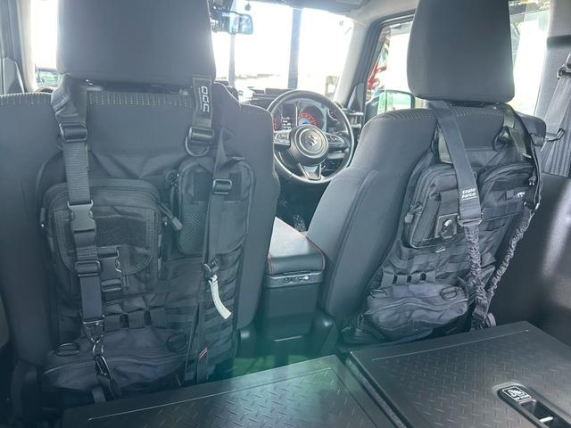 ジムニーシエラ ＪＣ　５速ＭＴ　ミリタリールック　ＪＡＯＳリフトアップキット　Ｍ／Ｔタイヤ　ルーフキャリア　サイドオーニング　ＬＥＤ作業灯　社外サイドステップ　ディスプレイオーディオ　ＥＴＣ　前後ドラレコ　ワンオーナー車（54枚目）