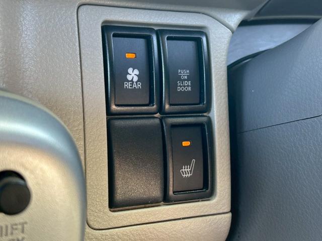 エブリイワゴン ＰＺターボ　リフトアップ　１５インチＡＷ　社外バンパー　アンダーガード　ルーフキャリア　衝突軽減ブレーキ　車線逸脱警報　オートハイビーム　電動スライドドア　ナビ　前後ドラレコ　スマートキー　ＥＴＣ　シートヒーター（32枚目）