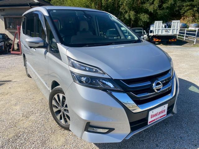 セレナ ハイウェイスター 助手席サイドリフトアップシート 純正8インチナビ・フルセグTV・Bluetoothオーディオ・アラウンドビューモニター ハンズフリー両側パワースライドドア LEDヘッドライト セーフティP(8枚目)