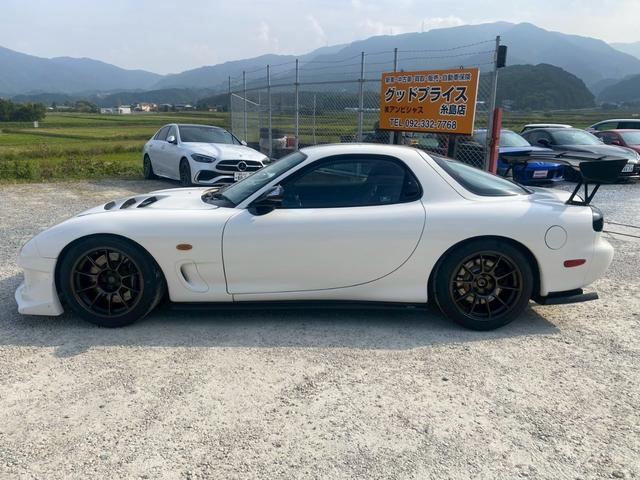 ＲＸ－７ タイプＲＢ　ＥＲＣ　ＥＧオーバーホール請求書有り　ＨＫＳ・ＴＯ４ＳＢＢタービン　トラストＶマウント　圧縮測定済み　Ｆ４０ブレンボキャリパー　アラゴスタ車庫調　ＳＡＲＤキャタライザー　ＯＲＣクラッチ　マツスピＬＳＤ（3枚目）