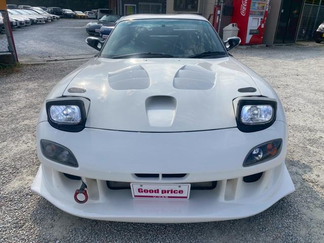 ＲＸ－７ タイプＲＢ　ＥＲＣ　ＥＧオーバーホール請求書有り　ＨＫＳ・ＴＯ４ＳＢＢタービン　トラストＶマウント　圧縮測定済み　Ｆ４０ブレンボキャリパー　アラゴスタ車庫調　ＳＡＲＤキャタライザー　ＯＲＣクラッチ　マツスピＬＳＤ（9枚目）