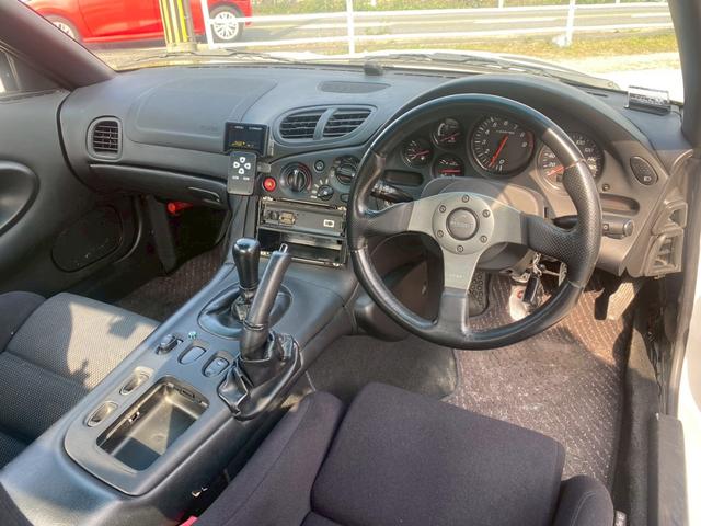 ＲＸ－７ タイプＲＢ　ＥＲＣ　ＥＧオーバーホール請求書有り　ＨＫＳ・ＴＯ４ＳＢＢタービン　トラストＶマウント　圧縮測定済み　Ｆ４０ブレンボキャリパー　アラゴスタ車庫調　ＳＡＲＤキャタライザー　ＯＲＣクラッチ　マツスピＬＳＤ（10枚目）