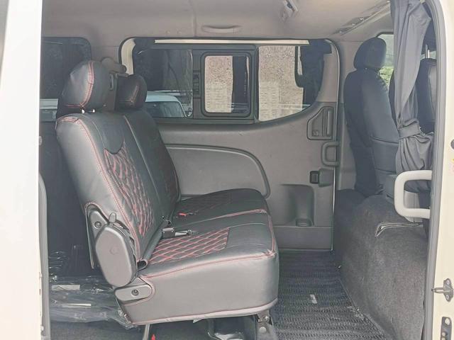 NV350キャラバンバン ロングライダープレミアムGXターボ ディーゼル・リアクラー&リアヒーター・社外アルミ・社外マフラー・バックモニター・社外ウッド調コンビハンドル・フォグランプ(20枚目)