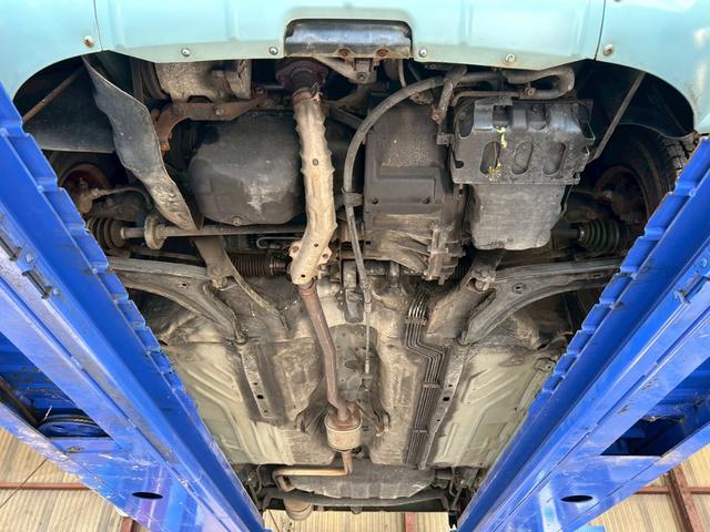 パオ ベースグレード　ブラウンレザー調シートカバー　純正オーディオ　エアコン　パワステ　メタルルーフ　ルーフレール　フォグランプ　タイミングベルト交換済み　修復歴無し　車検整備付き（15枚目）