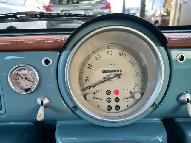 パオ ベースグレード　ブラウンレザー調シートカバー　純正オーディオ　エアコン　パワステ　メタルルーフ　ルーフレール　フォグランプ　タイミングベルト交換済み　修復歴無し　車検整備付き（31枚目）