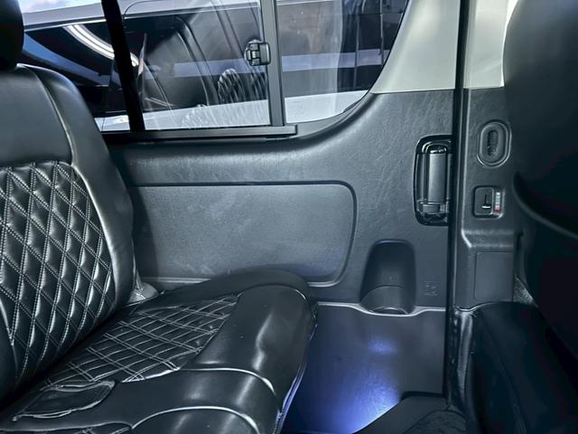 ハイエースバン ロングスーパーＧＬ　ベッドキット　１６インチＡＷ　ホワイトレタータイヤ　ローダウン　フロントスポイラー　ＬＥＤテール　ナビＴＶ　Ｂｌｕｅｔｏｏｔｈ　バックカメラ　キーレス　ＥＴＣ　ドラレコ　タイミングチェーン駆動（32枚目）