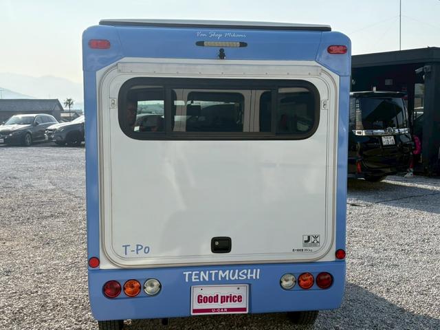 スクラムトラック 　バンショップミカミ　テントむし　Ｔ－ＰＯ　パートタイム４ＷＤ　５速ＭＴ　ワンオーナー車　ユーザー買取　４ナンバー軽自動車登録　ポップアップテント　サブバッテリー１００Ａｈ　デジタルインナーミラー（12枚目）