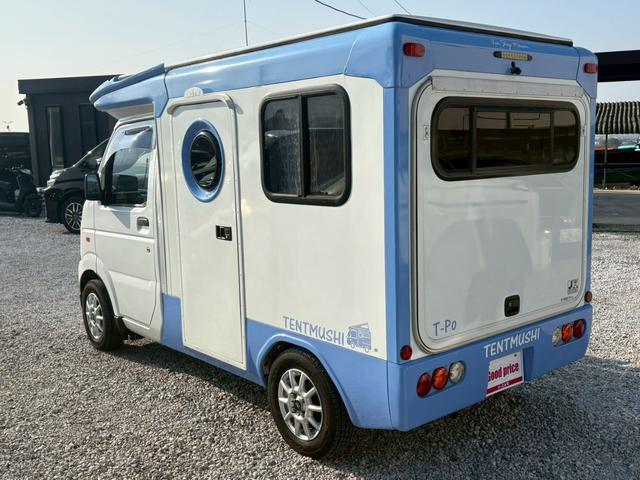スクラムトラック 　バンショップミカミ　テントむし　Ｔ－ＰＯ　パートタイム４ＷＤ　５速ＭＴ　ワンオーナー車　ユーザー買取　４ナンバー軽自動車登録　ポップアップテント　サブバッテリー１００Ａｈ　デジタルインナーミラー（14枚目）