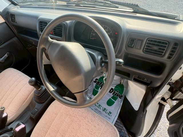 スクラムトラック 　バンショップミカミ　テントむし　Ｔ－ＰＯ　パートタイム４ＷＤ　５速ＭＴ　ワンオーナー車　ユーザー買取　４ナンバー軽自動車登録　ポップアップテント　サブバッテリー１００Ａｈ　デジタルインナーミラー（18枚目）