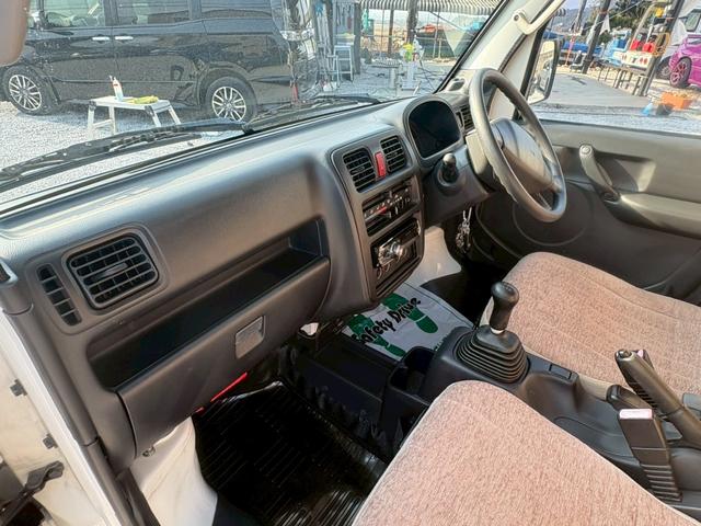 スクラムトラック 　バンショップミカミ　テントむし　Ｔ－ＰＯ　パートタイム４ＷＤ　５速ＭＴ　ワンオーナー車　ユーザー買取　４ナンバー軽自動車登録　ポップアップテント　サブバッテリー１００Ａｈ　デジタルインナーミラー（24枚目）