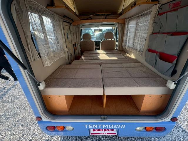 スクラムトラック 　バンショップミカミ　テントむし　Ｔ－ＰＯ　パートタイム４ＷＤ　５速ＭＴ　ワンオーナー車　ユーザー買取　４ナンバー軽自動車登録　ポップアップテント　サブバッテリー１００Ａｈ　デジタルインナーミラー（37枚目）