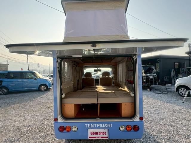 スクラムトラック 　バンショップミカミ　テントむし　Ｔ－ＰＯ　パートタイム４ＷＤ　５速ＭＴ　ワンオーナー車　ユーザー買取　４ナンバー軽自動車登録　ポップアップテント　サブバッテリー１００Ａｈ　デジタルインナーミラー（38枚目）