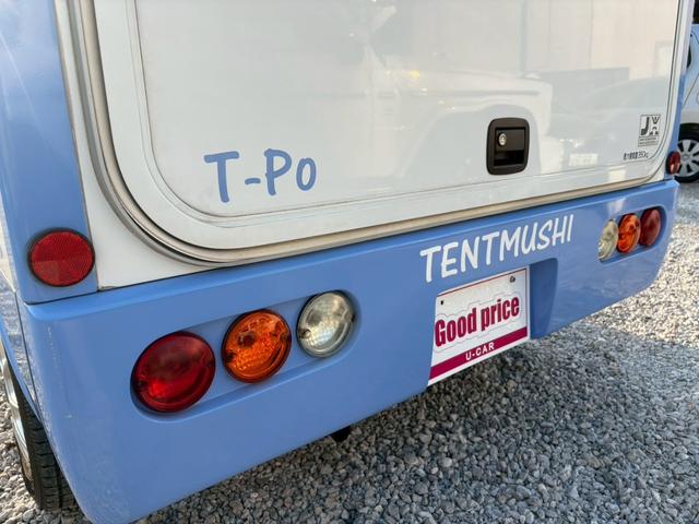 スクラムトラック 　バンショップミカミ　テントむし　Ｔ－ＰＯ　パートタイム４ＷＤ　５速ＭＴ　ワンオーナー車　ユーザー買取　４ナンバー軽自動車登録　ポップアップテント　サブバッテリー１００Ａｈ　デジタルインナーミラー（50枚目）