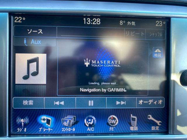 クアトロポルテ S 純正ナビ・バックモニター・Bluetooth キャラメルレザーシート サンルーフ 純正21インチAW ユーザー買取車(16枚目)