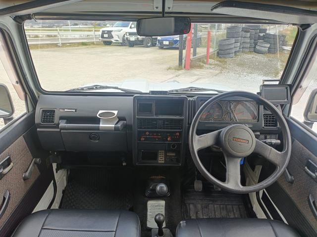 ジムニー EC 5速・社外16インチアルミ・ステアリングダンパー・社外マフラー・タイミングベルト交換済/R3年54630km・サクションホース・IPFオフロードランプ・※純正白から純正白全塗装※(37枚目)