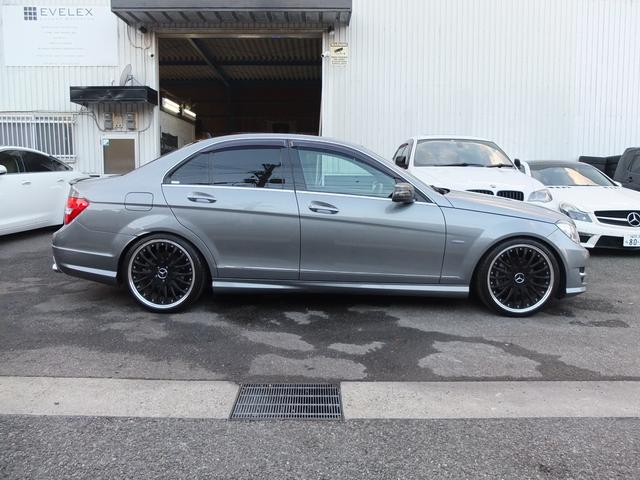 C250ブルーエフィシェンシーアバンギャルド 後期型 キーレスゴー 禁煙車 車検R5年4月 TWS19AW AMGマフラー(6枚目)