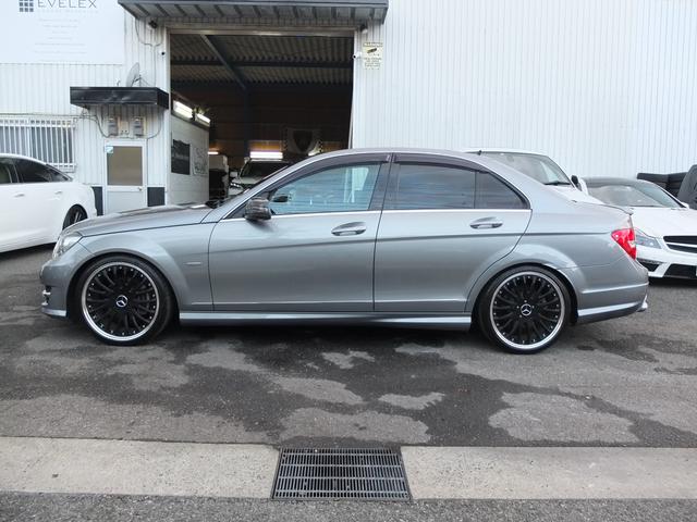C250ブルーエフィシェンシーアバンギャルド 後期型 キーレスゴー 禁煙車 車検R5年4月 TWS19AW AMGマフラー(7枚目)