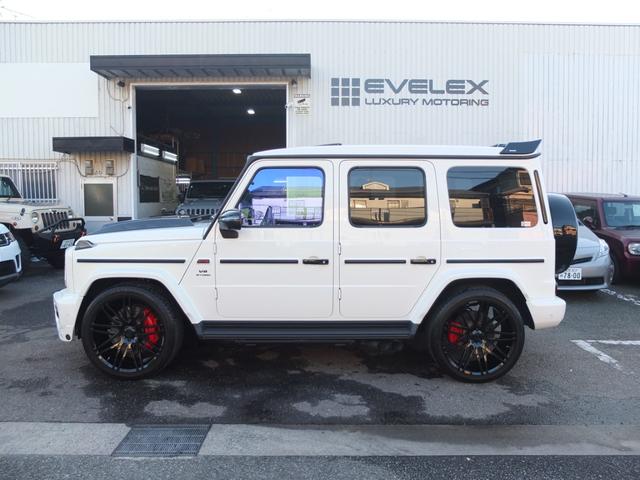 Ｇクラス Ｇ６３　ＢＲＡＢＵＳカスタム　レザーエクスクルーシブＰＫＧ　ナイトパッケージヘッドライト　デジタルインナーミラー　ドラレコ　ユピテル製レーダー探知機　前後低ダストブレーキパッド　電動昇降ステップ（12枚目）