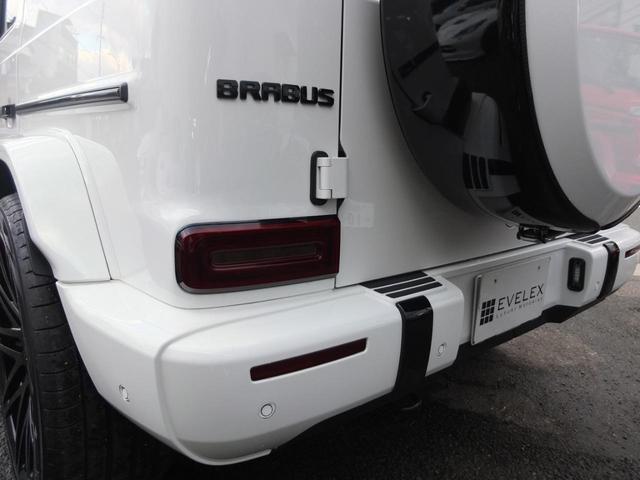 Ｇクラス Ｇ６３　ＢＲＡＢＵＳカスタム　レザーエクスクルーシブＰＫＧ　ナイトパッケージヘッドライト　デジタルインナーミラー　ドラレコ　ユピテル製レーダー探知機　前後低ダストブレーキパッド　電動昇降ステップ（36枚目）