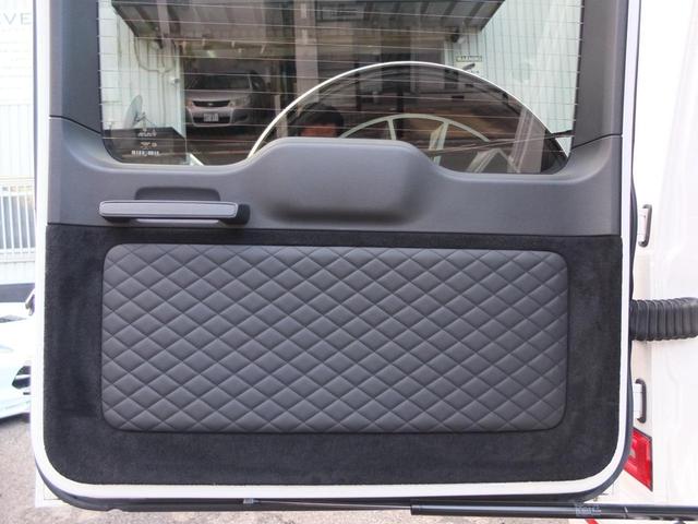 Ｇクラス Ｇ６３　ＢＲＡＢＵＳカスタム　レザーエクスクルーシブＰＫＧ　ナイトパッケージヘッドライト　デジタルインナーミラー　ドラレコ　ユピテル製レーダー探知機　前後低ダストブレーキパッド　電動昇降ステップ（76枚目）
