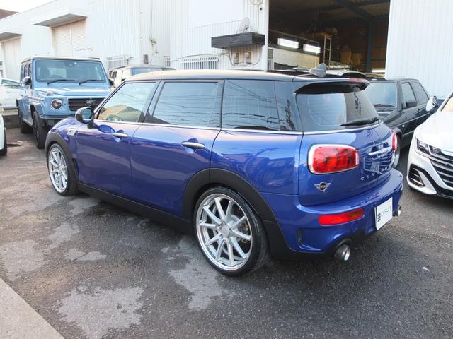 ＭＩＮＩ クーパーＳ　クラブマン　車検Ｒ９年１０月　ＢＩＬＳＴＥＩＮ車高調　ＷＯＲＫグノーシス１９ＡＷ　アルパイン製フルセグ　ドラレコ　ＭＩＮＩ専用黒革調シートカバー　ＬＥＤライト＆フォグ　レーダークルコン　保証書　取説　スペアキー（12枚目）