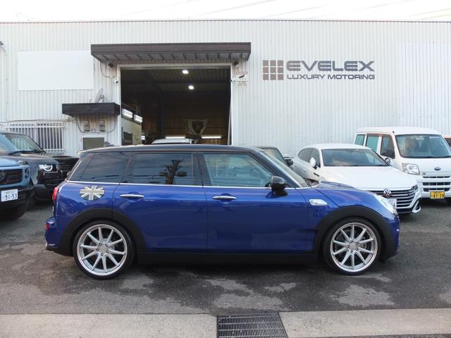 ＭＩＮＩ クーパーＳ　クラブマン　車検Ｒ９年１０月　ＢＩＬＳＴＥＩＮ車高調　ＷＯＲＫグノーシス１９ＡＷ　アルパイン製フルセグ　ドラレコ　ＭＩＮＩ専用黒革調シートカバー　ＬＥＤライト＆フォグ　レーダークルコン　保証書　取説　スペアキー（16枚目）