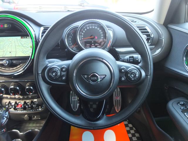 ＭＩＮＩ クーパーＳ　クラブマン　車検Ｒ９年１０月　ＢＩＬＳＴＥＩＮ車高調　ＷＯＲＫグノーシス１９ＡＷ　アルパイン製フルセグ　ドラレコ　ＭＩＮＩ専用黒革調シートカバー　ＬＥＤライト＆フォグ　レーダークルコン　保証書　取説　スペアキー（32枚目）