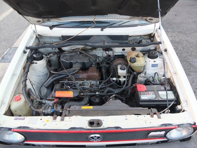 ゴルフ 　ゴルフ１　ＤＩＥＳＥＬ　ディーラー車　当時物保証書　整備記録簿　取説　スペアキー　ＡＴＳホイール　コンチネンタル製タイヤ　ＬＥＤライト　新品カロッツェリア製Ｂｌｕｅｔｏｏｔｈオーディオ　ＣＤ　ＥＴＣ（26枚目）