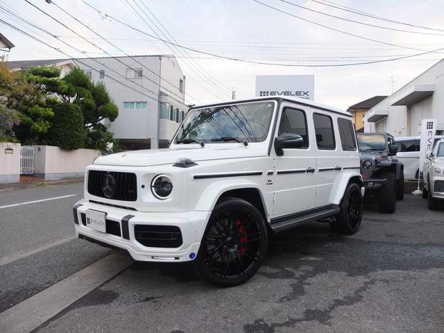 Ｇクラス Ｇ６３　ＡＭＧレザーエクスクルーシブパッケージ　Ｇ６３ナイトＰＫＧ　ＡＭＧカーボンファイバーインテリアトリムＰＫＧブラウンレザー　ドア４枚イージークローザー　ブラバスＦスポイラー　ＡＭＧ２２ＡＷ　ワンオーナー禁煙車　ブラック＆ステップラプター塗装（11枚目）
