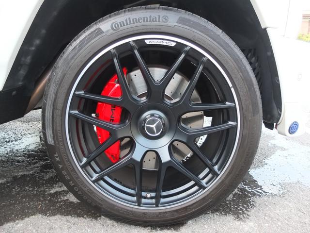 Ｇクラス Ｇ６３　ＡＭＧレザーエクスクルーシブパッケージ　Ｇ６３ナイトＰＫＧ　ＡＭＧカーボンファイバーインテリアトリムＰＫＧブラウンレザー　ドア４枚イージークローザー　ブラバスＦスポイラー　ＡＭＧ２２ＡＷ　ワンオーナー禁煙車　ブラック＆ステップラプター塗装（36枚目）