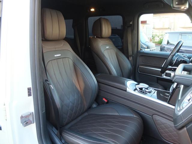 Ｇクラス Ｇ６３　ＡＭＧレザーエクスクルーシブパッケージ　Ｇ６３ナイトＰＫＧ　ＡＭＧカーボンファイバーインテリアトリムＰＫＧブラウンレザー　ドア４枚イージークローザー　ブラバスＦスポイラー　ＡＭＧ２２ＡＷ　ワンオーナー禁煙車　ブラック＆ステップラプター塗装（47枚目）